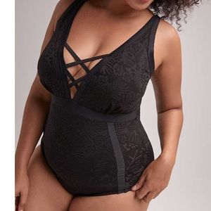 Cactus Plus Size Swimsuit
